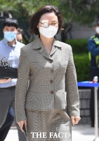 [TF사진관] 석방 후 첫 불구속 재판 참석한 정경심 교수