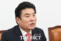 [TF포토] 원유철, '조속히 합당하겠다'