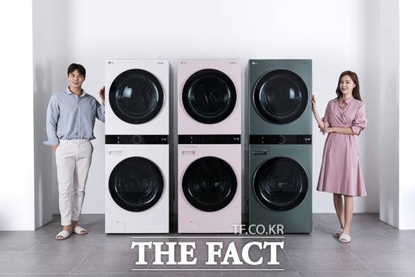 LG전자가 지난달 말 출시한 원바디 세탁건조기 트롬 워시타워가 판매량 1만 대를 넘어섰다. /LG전자 제공