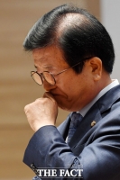 [TF포토] 박병석, '민주당 떠날 생각에 울컥'