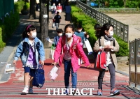 [TF사진관] 초등 1ᆞ2학년, '설레는 첫 등교'