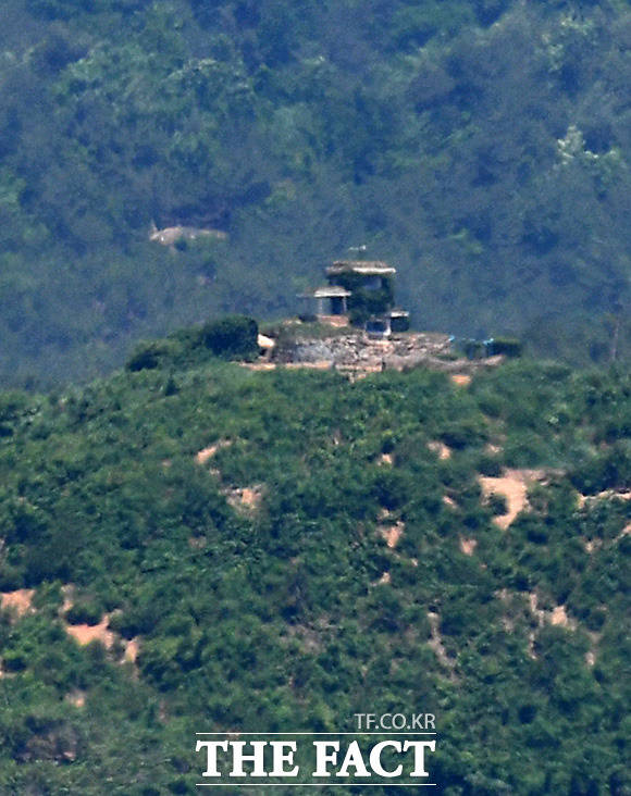 북한군 초소