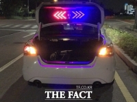  자동차 2차 사고 예방 LED 비상 경고판 '콜라이프', 세계 최초 상용화