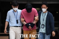 [TF사진관] '구속영장 심사받은 서울역 묻지마 폭행범'