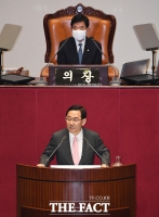 [TF포토] 의사진행발언 하는 주호영 원내대표