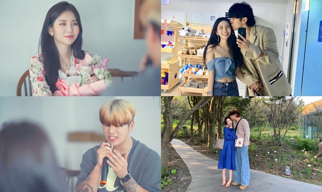 가수 오반이 자신의 여자친구에게 노래를 불러주는 영상 공개를 예고하며 혹여나 받게 될 상처가 두려워 여태 숨겨왔지만 당당하게 드러내는 지금 긴 시간 제 옆에서 저에게 진짜 제가 누구인지 알게 해준 여자친구와 저희를 많이 사랑해주시고 예뻐해 주시면 감사하겠습니다라고 말했다. /로맨틱팩토리 제공