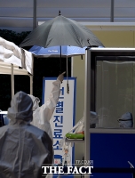 [TF포토] '우산 한 개로 부족해!'