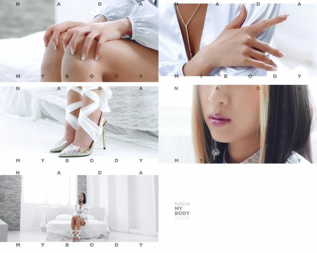 나다가 25일 신곡 내몸 발표를 앞두고 각 신체부위를 클로즈업한 티저를 공개해 궁금증을 자극했다. /월드스타엔터 제공