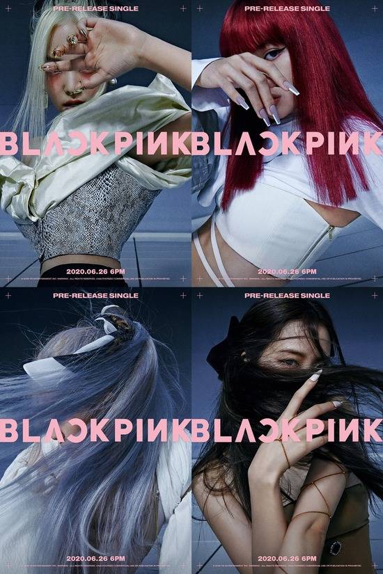 블랙핑크가 파격적인 이미지 변신이 담긴 티저를 공개했다. 이들은 오는 26일 선공개 타이틀곡 을 발표한다. /YG엔터 제공