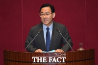 [TF포토] 주호영, '법사위 없이 상임위원장 한 석도 안 맡는다'