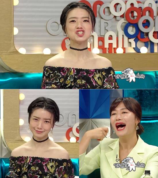 코미디언 안영미가 지난 5일 열린 백상예술대상에서 있었던 에피소드를 공개한다. /MBC 라디오스타 제공