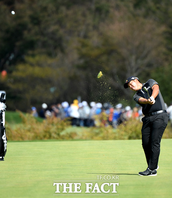 국내 골프팬들은 ‘PGA RBC 헤리티지’ 1라운드에서 로리 맥길로이의 언더파 가능성을 가장 높게 내다봤다.사진은 나인브릿지 CC에서 열린 PGA(미국프로골프) TOUR 2019 더 CJ컵 @ 나인브릿지대회 장면./제주=임세준 기자