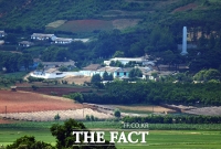 [TF포토] 고요한 북한 마을