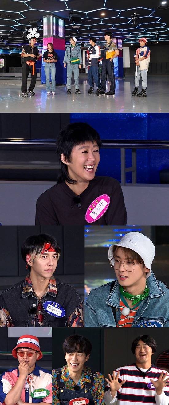 엄정화가 사부로 등장하는 집사부일체에서 절친들과 함께 롤러장을 찾는 모습이 공개된다. /SBS 집사부일체 제공