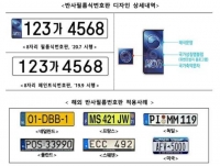  다음 달부터 홀로그램식 자동차 번호판 도입…범죄 예방 기대