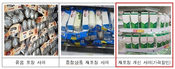 환경부는 과대포장을 줄이기 위해 재포장금지법 가이드라인을 더욱 철저하게 준비하겠다고 밝혔다. /환경부 제공