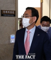 [TF포토] 박병석 국회의장 면담 마친 주호영