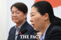 [TF포토] '추미애, 검찰 품평회하나' 비판 날세운 권은희