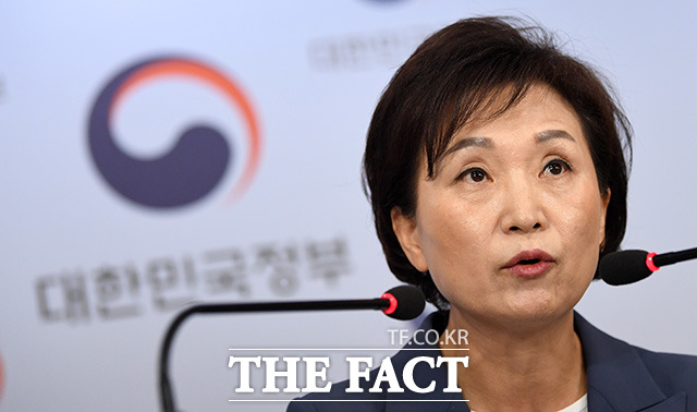김현미 국토교통부 장관. /더팩트 DB