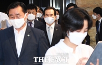 [TF포토] 추경 관련 시정연설 마친 정세균 총리