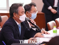 [TF포토] 질의에 답변하는 이기흥 대한체육회장