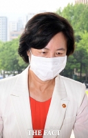 [TF포토] 출근하는 추미애