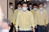 [TF포토] 박원순 시장 사망…'굳은 표정의 정세균'