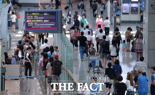 한국경영자총협회가 전국 5인 이상 751개 기업을 대상으로 실시해 발표한 2020년 하계휴가 실태조사에 따르면 올해 하계휴가 일수는 3.8일이다. 3.7일이었던 지난해에 비해 0.1일 늘어났다. /더팩트 DB