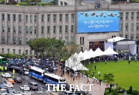 [TF사진관] 영결식 마치고 서울시청 떠나는 고 박원순