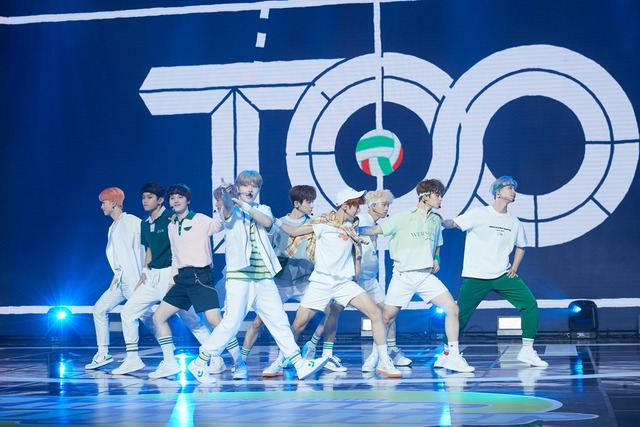 TOO는 신곡 하나 둘 세고(Count 1, 2)는 우리끼리 무대에서 노는 것처럼 즐기면서 나오는 자연스러운 에너지가 전달될 수 있도록 신경을 썼다고 변화를 설명했다. /스톤뮤직엔터테인먼트, n.CH엔터테인먼트 제공