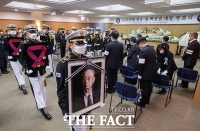 [TF포토] 고 백선엽 장군 영결식