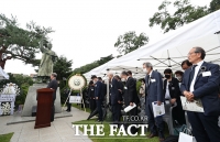 [TF포토] 이승만 전 대통령 서거 55주기 추모식