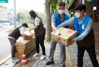  GS리테일, 봉사활동도 언택트…'소외계층에 급식 전달'
