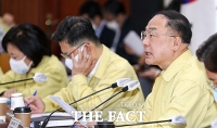 [TF포토] 홍남기, 한국판 뉴딜 첫 관계장관회의 주재