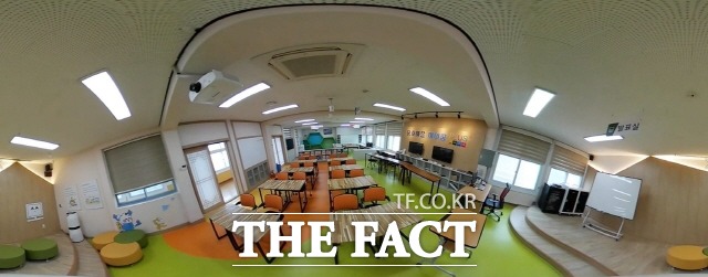 전남교육개발 에듀테크 미래교실 공간구축 VR 콘텐츠 사진/전남도교육청 제공