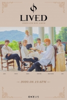  원어스, 새 앨범 'LIVED' 콘셉트 공개…저주 받은 군주