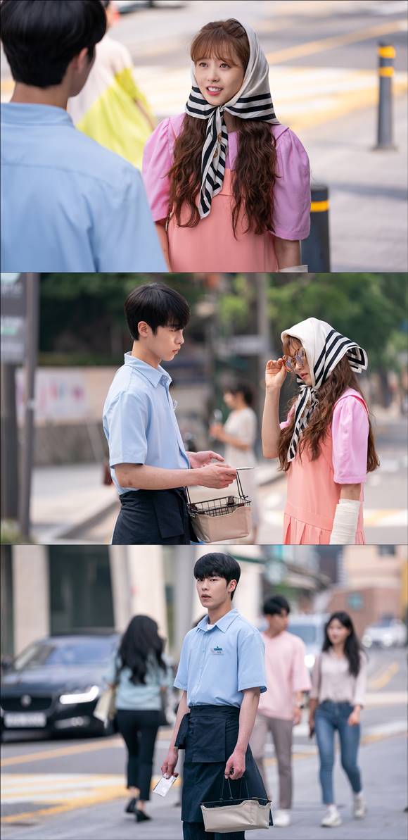 KBS2 새 수목드라마 도도솔솔라라솔의 첫 스틸이 공개됐다. 사진 속에는 주연 배우 고아라와 이재욱의 모습이 담겨있어 작품에 관한 기대감을 갖게 한다. /KBS2 제공