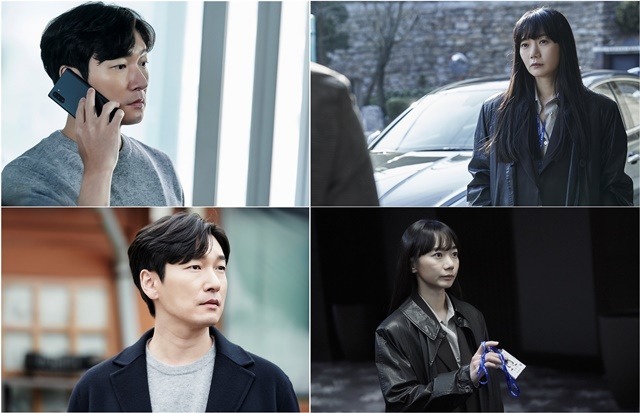 조승우(왼쪽)는 여전히 무표정이지만 그래서 더 반갑고, 배두나는 머리를 길러 카리스마를 덧입혔다. /tvN 제공