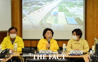 [TF사진관] 안성 집중호우 피해지역 찾은 정의당