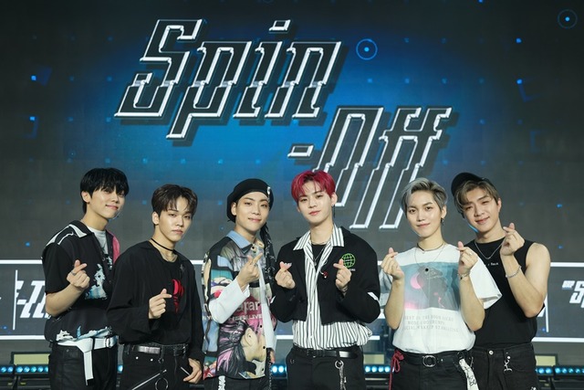 온앤오프는 이전의 활동곡보다 분위기가 밝고 그루브가 느껴져야 했다. 갖고 있는 스타일과는 반대다. 그런 부분을 잘 표현하려고 했다고 타이틀곡 스쿰빗스위밍을 설명했다. /WM엔터 제공