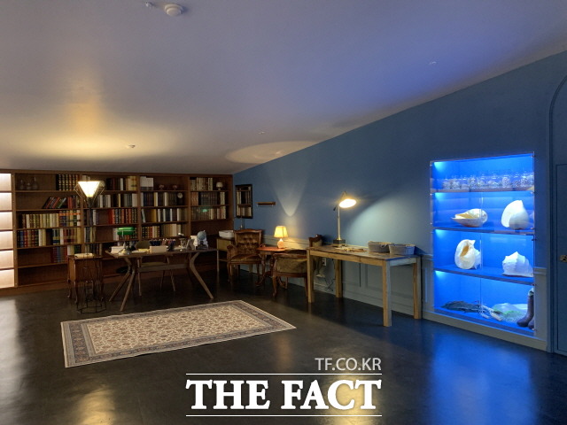 신안 자은도 1004뮤지엄파크에 바다휴양숲공원,1004섬 수석미술관, 신안새우란전시관, 에 이어 조개고동박물관이 개관돼 관광객들에게 교육과 문화예술공간으로 다양한 볼거리를 제공한다. 사진은 조개박물관 내부./신안군 제공