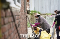  김정숙 여사, 비공개 철원行…수해 복구 힘 보태