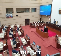  [TF현장]경남도의회 왜 이러나?…'의장 불신임안' 둘러싸고 계속 파행