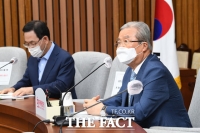 [TF포토] 시·도당위원장 소집회의하는 미래통합당