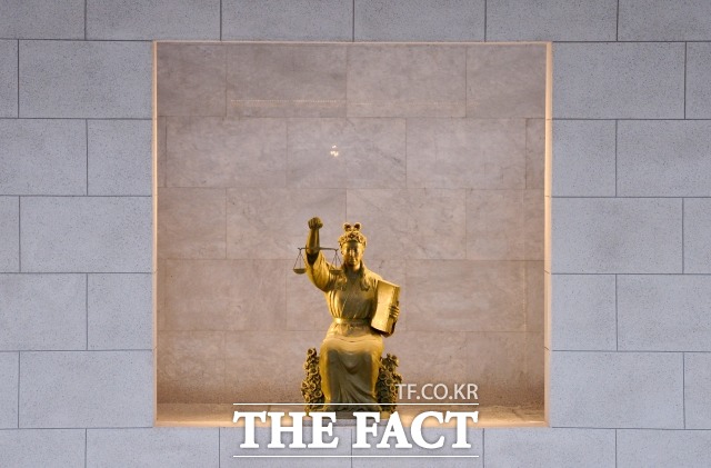 법원 정의의 여신상, 대법원 자료사진/문병희 기자