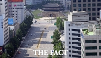 [TF포토] 주말에도 '한산한 도심'