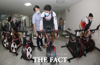  경륜 자율 훈련장소 안전지원센터, 실내훈련장비 설치