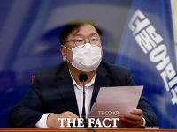 [TF포토] 모두발언하는 김태년 원내대표