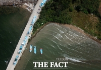 [TF포토] 뭍으로 나온 어선들