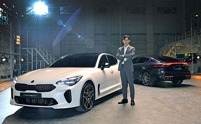 기아차는 27일 유튜브, 네이버TV 등을 통해 스팅어 상품성 개선 모델인 스팅어 마이스터 온라인 론칭 필름을 공개했다. /기아차 제공